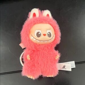 Pink - N - Pop Mart Pin for Love Keychain